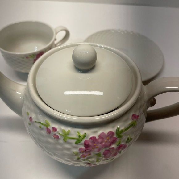 VTG. A TELEFLORA TEAPOT, CUP, SAUER - Picture 13 of 15
